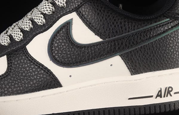 Stussy x NIKE Air Force 1 Low Stussy co-signed black and white reflective star low-top casual board shoes ST2022-618 - Image 7