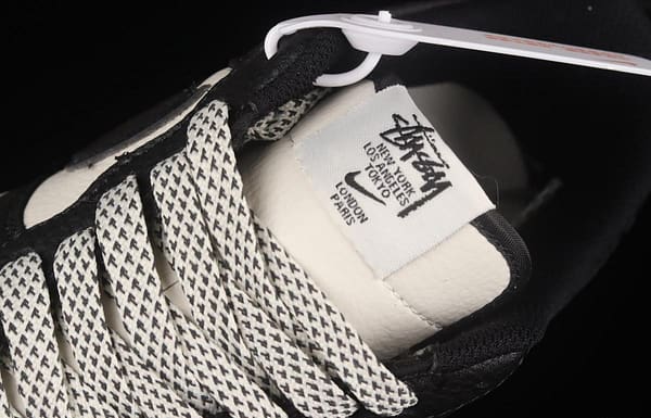 Stussy x NIKE Air Force 1 Low Stussy co-signed black and white reflective star low-top casual board shoes ST2022-618 - Image 8
