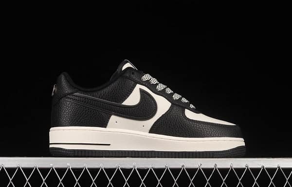 Stussy x NIKE Air Force 1 Low Stussy co-signed black and white reflective star low-top casual board shoes ST2022-618 - Image 16