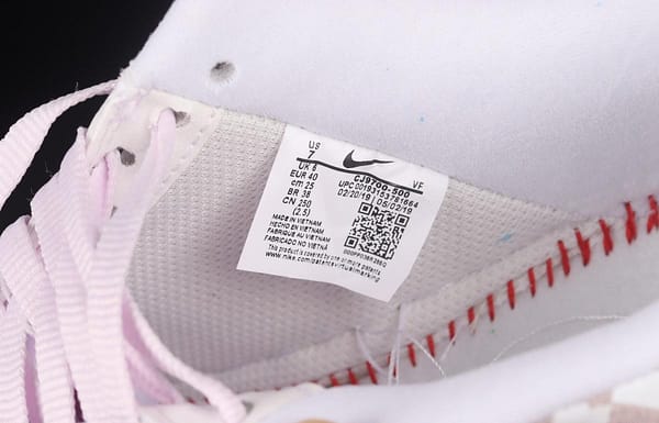 NIKE Air Force 1x 07 Low chessboard white and purple low-top casual board shoes CJ9700-500 - Image 5