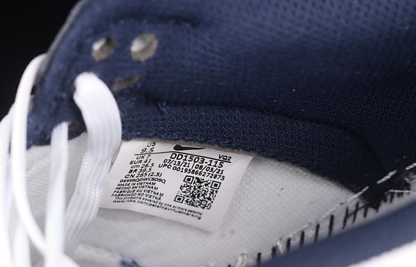 NIKE SB DUNK Low Navy Blue navy blue color SB buckle rebound fashion casual board shoes DD1503-115 - Image 5
