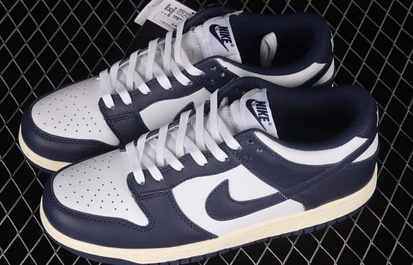 NIKE SB DUNK Low Navy Blue navy blue color SB buckle rebound fashion casual board shoes DD1503-115 - Image 10