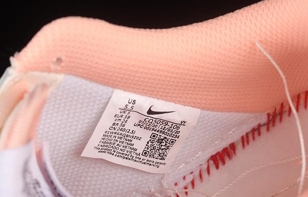NIKE Air Force 1'07 Low White Pink Low Casual Sneakers CQ5059-106 - Image 5