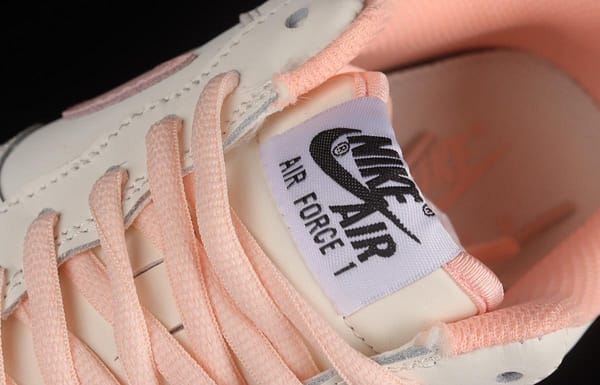 NIKE Air Force 1'07 Low White Pink Low Casual Sneakers CQ5059-106 - Image 7