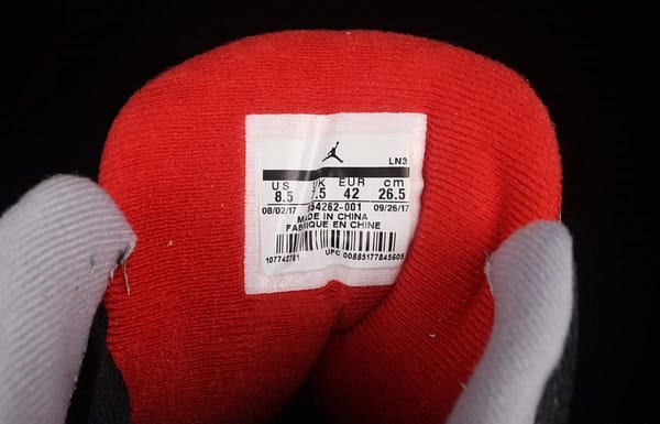 Air Jordan 3 Retro Black Cement (2018) AJ3 Joe 3 Retro Black Cement 854262-001 - Image 5