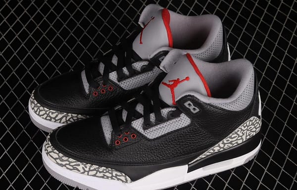 Air Jordan 3 Retro Black Cement (2018) AJ3 Joe 3 Retro Black Cement 854262-001 - Image 10