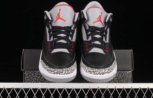 Air Jordan 3 Retro Black Cement (2018) AJ3 Joe 3 Retro Black Cement 854262-001 - Image 12