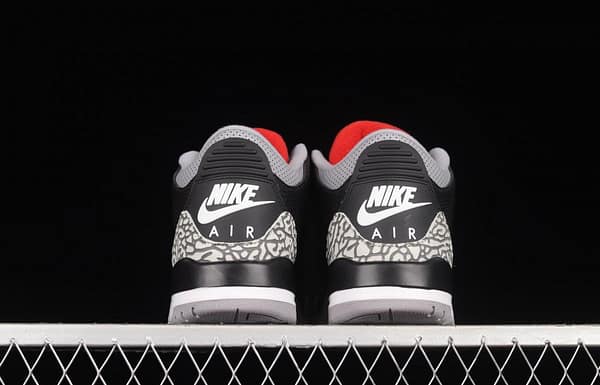 Air Jordan 3 Retro Black Cement (2018) AJ3 Joe 3 Retro Black Cement 854262-001 - Image 13