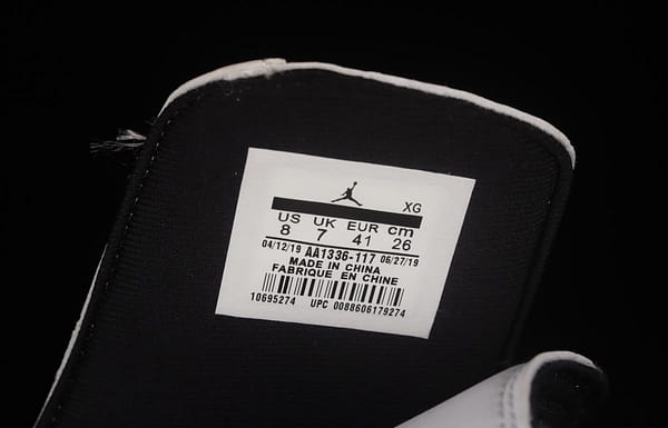 Air Jordan Hydro XI Retro 1 1 Trapeze Velcro Slippers AA1336-117 - Image 4