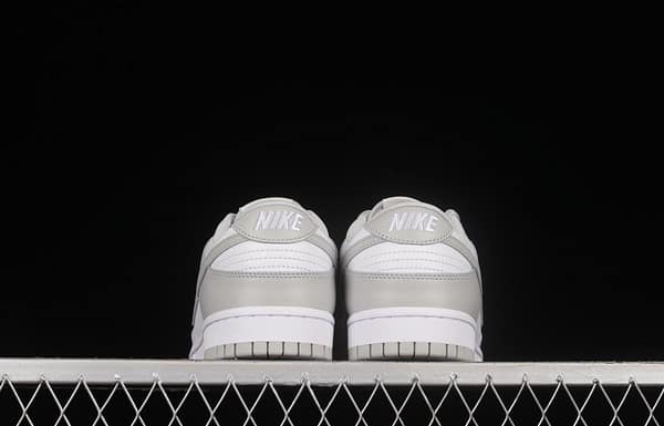 NIKE SB DUNK Low Grey Fog White Grey SB Buckle Breakbackboard Fashion Casual Sneakers DD1391-103 - Image 13