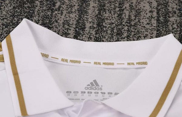 Retro Kids 11/12 Real Madrid Home Jersey - Image 6