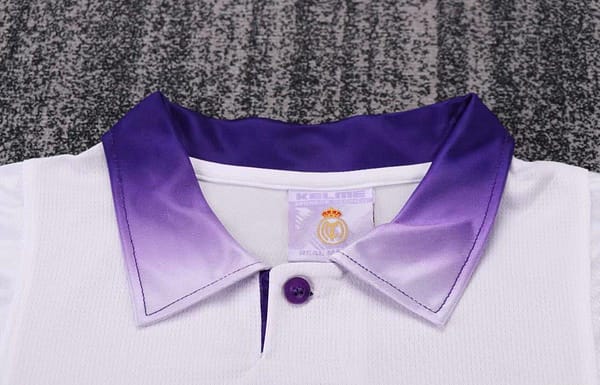 Retro Kids 96/97 Real Madrid Home Jersey - Image 3
