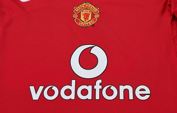Retro Kids 04/06 Manchester United Home Jersey - Image 6