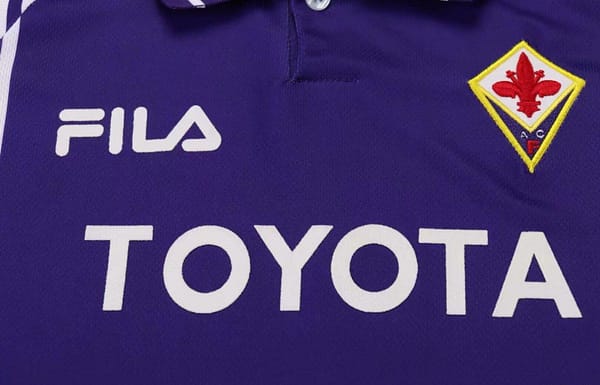 Retro Kids 99/00 Fiorentina Home Soccer Jersey - Image 4