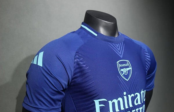 Player Version 24/25 Arsenal Blue Pre-Match Jersey - Image 5