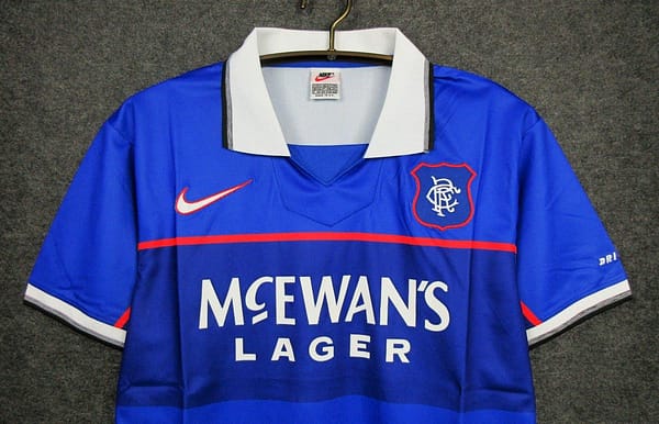 Retro 97/99 Glasgow Rangers Home Jersey - Image 4