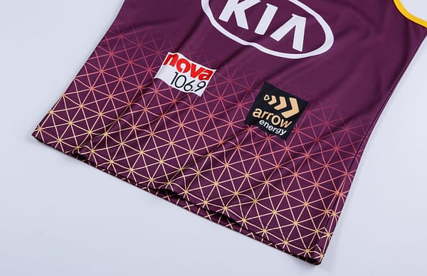 Brisbane Broncos 2020 Men's Training Rugby Singlet - Image 5