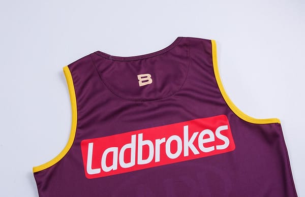 Brisbane Broncos 2020 Men's Training Rugby Singlet - Image 6