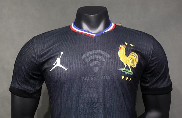 Player Version 2024 France x Balenciaga Navy Special Jersey - Image 4