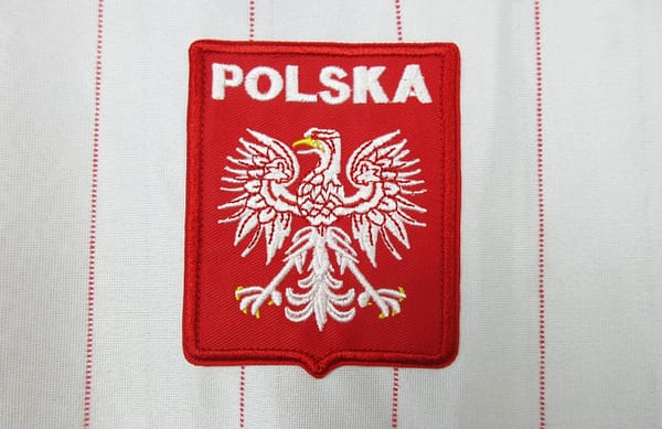 Retro 1982 Poland Home Jersey - Image 8