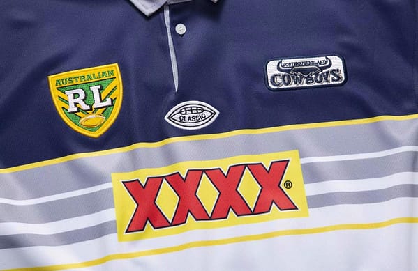 North Queensland Cowboys 1995 Retro Rugby Jersey - Image 4