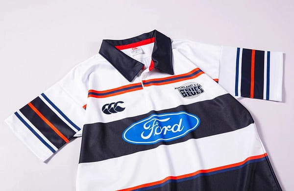 Auckland Blues 1996 Mens Retro Rugby Jersey - Image 5