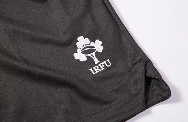 Ireland 2020-2021 Mens Rugby Shorts Black - Image 5
