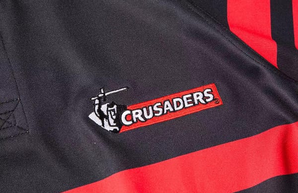 Crusaders 2000 Men's Retro Home Rugby Jersey - Image 8