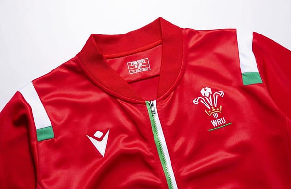 Wales 2021 Mens Anthem Rugby Jacket - Image 3