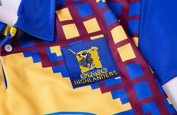 Otago Highlanders 1997-99 Men's Retro Rugby Jersey - Image 4