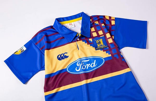Otago Highlanders 1997-99 Men's Retro Rugby Jersey - Image 8