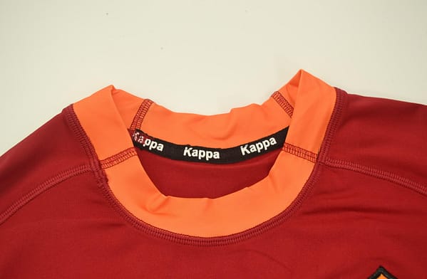 Retro 00/01 AS Roma Home Jersey - Image 12