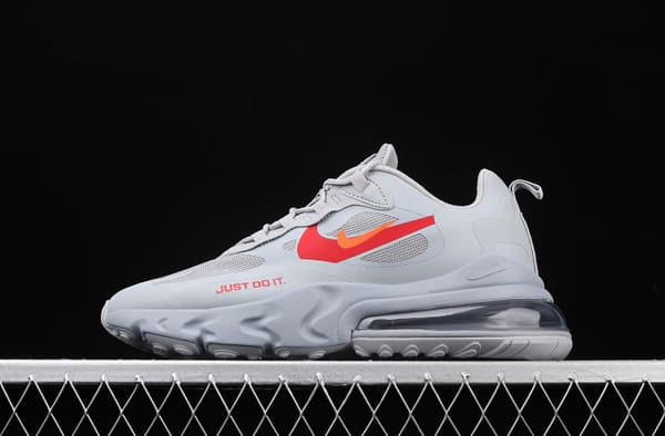 NIKE Max 270React Just Do It mixed technology half palm air cushion running shoes CT2203-002