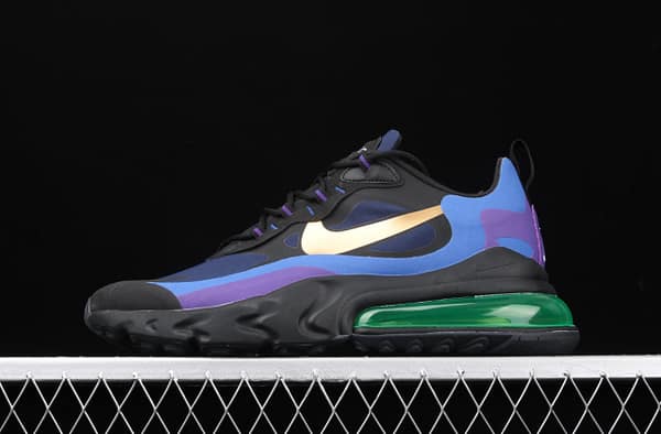 NIKE Air Max 270React new high-frequency mesh function half-palm air cushion cushioning running cloth shoes AO4971-005