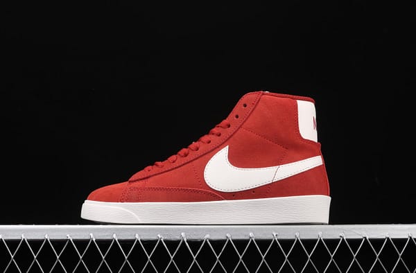 NIKE Blazer Mid Vntg Suede Trail Blazers high-top leisure sports board shoes AV9376-600