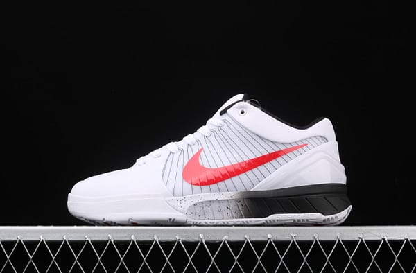NIKE Zoom Kobe 4 ZK4 Kobe Bryant four generations of classic litchi leather surface low-top men's basketball shoes AV6339-106