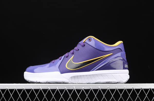 NIKE Zoom Kobe 4 Protro UNDEFEATED Kobe Bryant four generations of joint Zijin Lakers low-top men's basketball shoes CQ3869-500