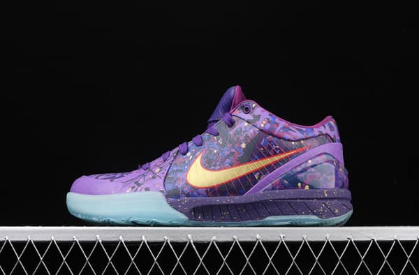 NIKE Zoom Kobe 4 Prelude Kobe Bryant's road to four generations of masters low-top men's basketball shoes 639693-500