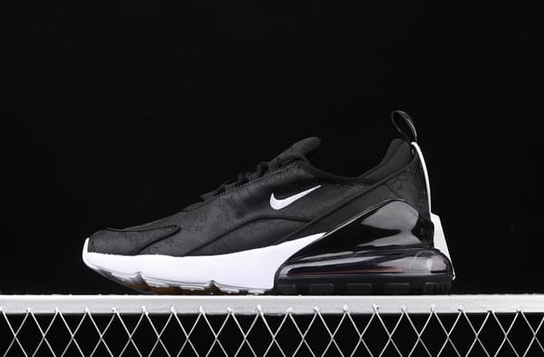 NIKE Max 270Black silk half-palm air cushion running shoes AJ0499-001