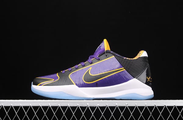 NIKE Zoom Kobe V Protro Lakers Kobe Bryant 5 2020 replicates low-end sports basketball shoes CD4991-500
