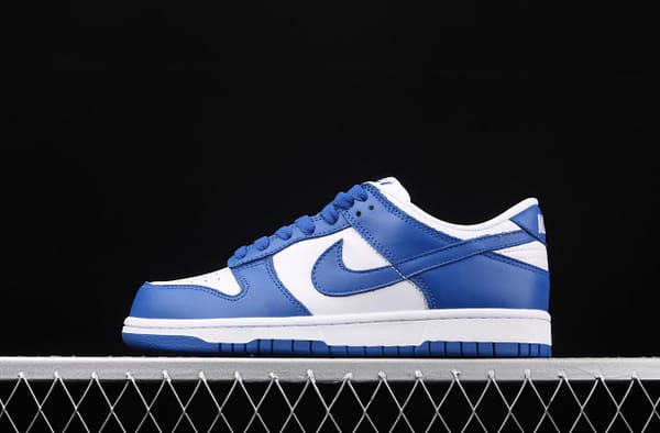 NIKE SB DUNK Low NCAA 35th Anniversary White Blue first year Color matching Skateboard shoes CU1726-100