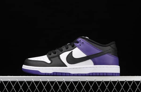 NIKE SB DUNK Low Court Purple black and purple North Carolina low-top leisure sports skateboard shoes BQ6817-500