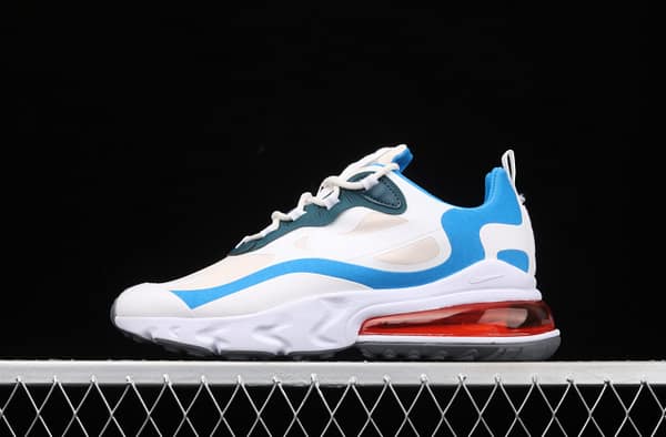 NIKE Air Max 270React new high-frequency mesh hollowing out function half-palm air cushion running shoes DA2400-800