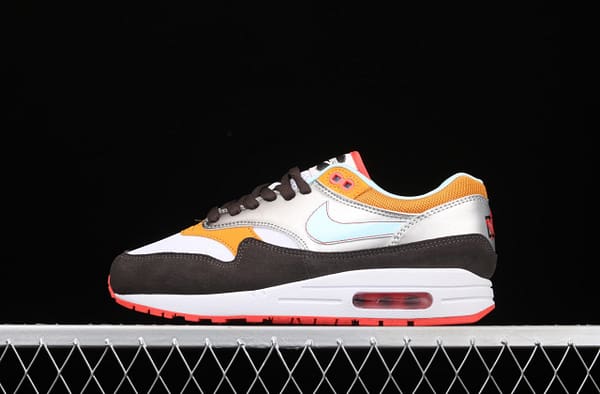 NIKE Air Max 1 on-screen green retro air cushion casual running shoes CZ8138-100