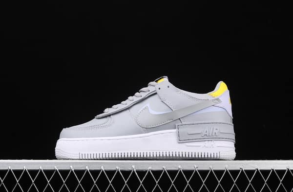 NIKE Air Force 1 ShAdidasow light weight heightened low-top board shoes CI0919-002