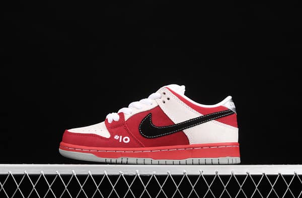 NIKE SB DUNK Low Premium 10th anniversary rock burst cracked low-top skateboard shoes 313170-601