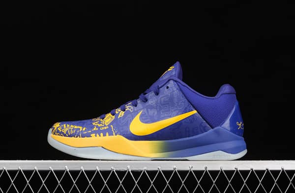 NIKE Zoom Kobe 5 Protro 5 Rings Kobe Bryant 5 color matching-five crown low side sports basketball shoes CD4991-400