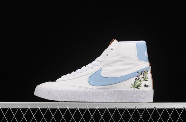 NIKE Blazer Mid '1977 SE Trail Blazers classic high-top canvas all-purpose leisure sports board shoes DC9265-100