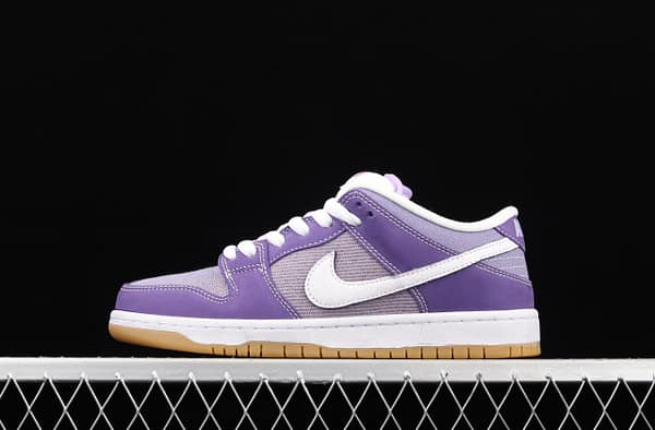 NIKE SB DUNK Low Prm secret purple color SB buckle rebound fashion casual board shoes DA9658-500