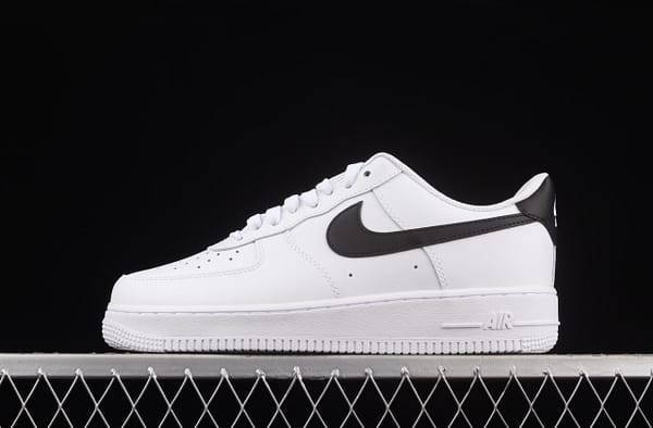 NIKE Air Force 1o07 Low AN20 classic white and black low-top casual board shoes CT2302-100